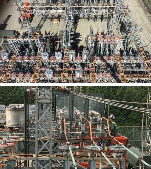 12kV Circuit Breaker and Disconnect Removal and Replacement, 69kV disconnect and strain bus replacement project